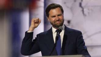 J.D. Vance speaks at the Republican National Convention in July | John J. Kim/TNS/Newscom