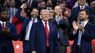 Donald Trump and J.D. Vance at the 2024 GOP Convention | Tom Williams/CQ Roll Call/Newscom