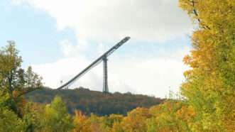 A ski-flying structure in Copper Peak, Michigan | Photo: Andre Jenny/Alamy