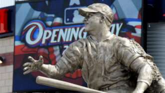 Statue of Josh Gibson |  Pat Benic/UPI/Newscom