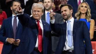 Donald Trump and J.D. Vance at the 2024 Republican Convention | Tom Williams/CQ Roll Call/Newscom